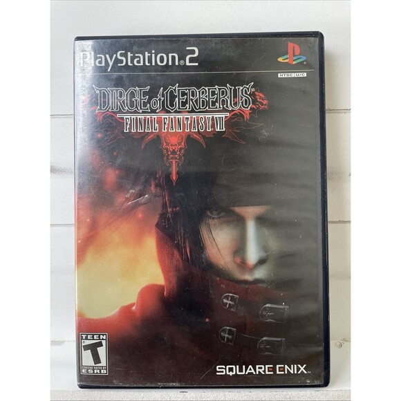 Final Fantasy VII Dirge of Cerberus PS2 Includes Game, Case, Manual CIB Preowned - Picture 1 of 3